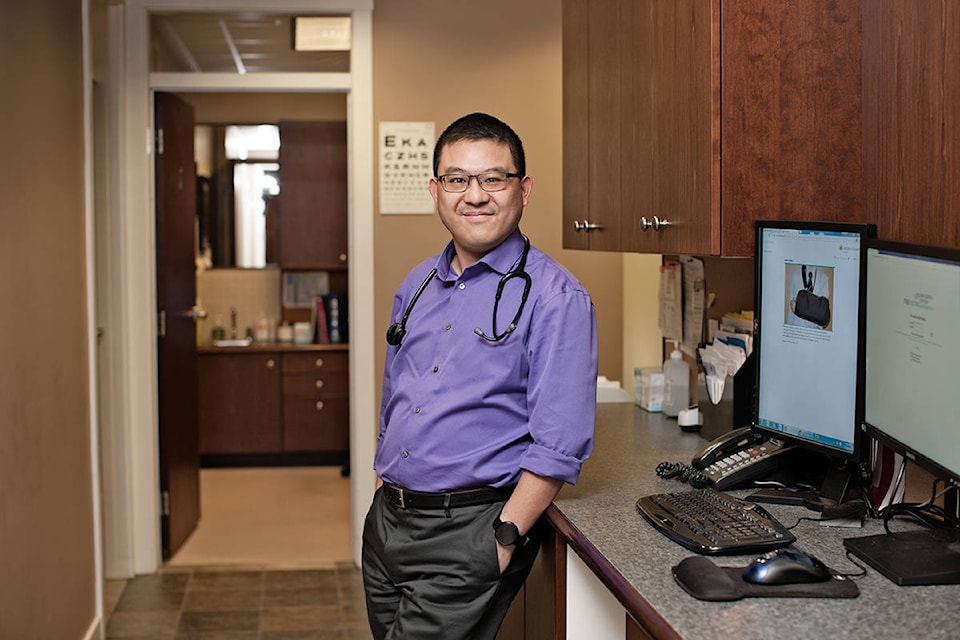Dr Wong at St. Luke Family Practice